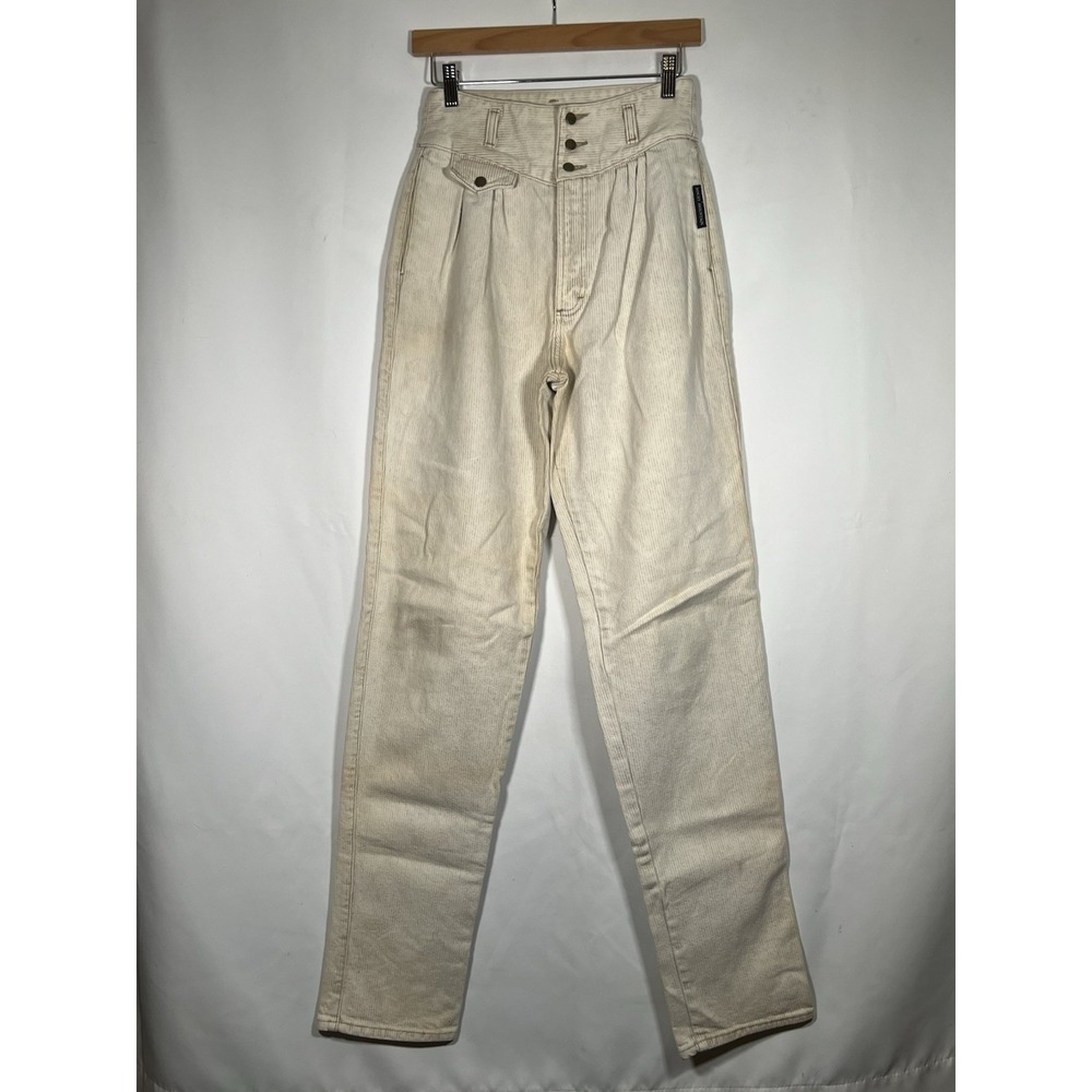VNG Women's Rocky Mountain High Rise Straight Leg Light TanDemin Pant Size 9